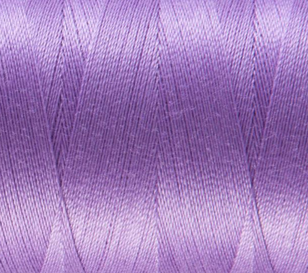 Aurifil Italian Thread 50wt, 100% Cotton Mako Thread - Large Spool - 1422 Yards - Violet #2520 - For Piecing & Applique.