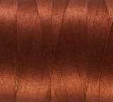 Aurifil Italian Thread 50wt, 100% Cotton Mako Thread - Large Spool - 1422 Yards - Copper Brown #4012 - For Piecing & Applique.