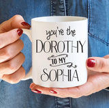 Golden Girls Gift, Golden Girls Mug, Mom Mug, Mother Daughter Gift, Mug Set, Mother's Day Gift, Golden Girls Sophia, Mug For Mom,