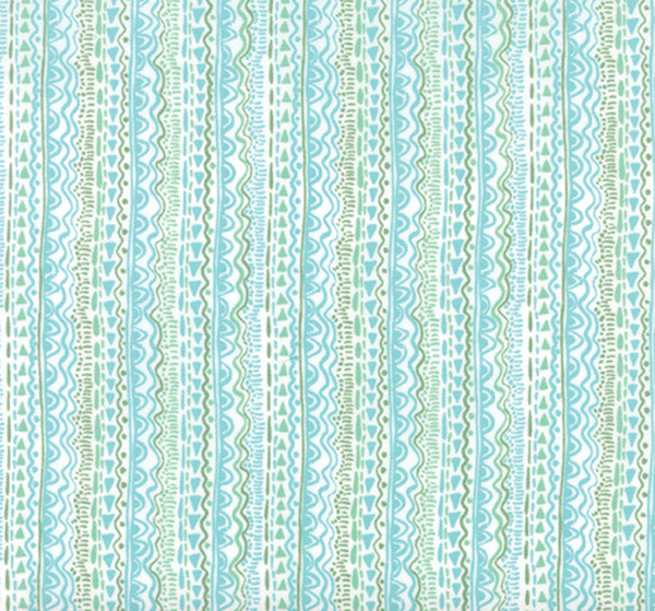 Aria Cascade Waterfall - Floral Aqua Yardage by Kate Spain for Moda Fabrics - Sold by the Yard