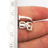 Sterling Silver Guitar Ring