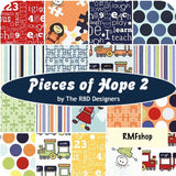 Pieces of Hope 2 - 10" Stackers/Layer Cake by The RBD Designers for Riley Blake Designs -18 pieces, 10" X 10" of Precut Fabrics