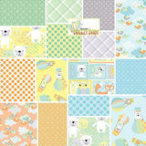 SALE Breezy Baby 10" Squares/Layer Cake by Benartex - 42, 10 inches X 10 inches Precut Fabric Squares