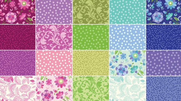 SALE Mix and Match Fun Time 10" Squares/Layer Cake by Contempo Studio for Benartex - 42, 10" X 10" Precut Fabric Squares