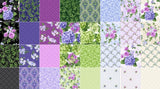 SALE Beverly Park Patty Cake/Layer Cake by RJR Fabrics for RJR Fabrics - 42, 10" X 10" Precut Fabric Squares