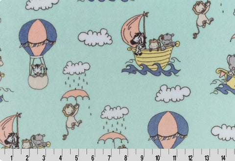 SMD Two By Two Cuddle Opal - 58"/60" Width - Minky Yardage by Shannon Fabrics