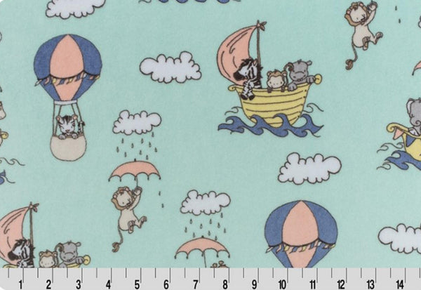 SMD Two By Two Cuddle Opal - 58"/60" Width - Minky Yardage by Shannon Fabrics