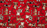 Grrr Cuddle - Scarlet - 58"/60" Width - Minky Yardage by Shannon Fabrics
