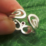Sterling Silver Filigree Silver Ring