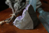 Flash Sale! Save 20% Small Amethyst Geode 215g || Standing Amethyst Cluster || Raw Amethyst Cluster || Purple Geode Crystal Cluster || Bo...