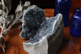 Flash Sale! Save 20% Green Amethyst Geode || Black Amethyst Geode || Green Amethyst Cluster || Standing Black Amethyst || Collector Cryst...