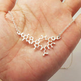 Oxytocin Molecule Necklace Choker