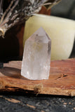 Clear Quartz Crystal Point 115g || Raw Crystal Point || Clear Crystal Generator || Crystal Grid || Altar Crystal || Reiki || Polished Point