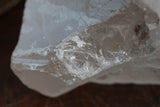 Clear Quartz Crystal Point 250g || Crystal Point || Clear Crystal Generator || Raw Crystal Point || Crystal Grid || Altar Crystal || Grid