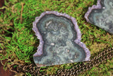 Amethyst Stalactite || Stalactite Slice || Crystal Flower || Amethyst Slice || Raw Amethyst || Druzy Stalactite || Agate Slice || Ornament |