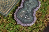 Amethyst Stalactite || Stalactite Slice || Crystal Flower || Amethyst Slice || Raw Amethyst || Druzy Stalactite || Agate Slice || Ornamental