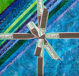 SALE Drizzle Batiks Stack Pack/Layer Cake by Kathy Engle for Island Batiks - 42, 10" X 10" Precut Batik Fabrics