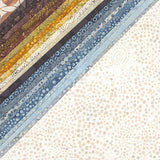 SALE Dotalicious Earth Batiks Stack Pack/Layer Cake by Claudia Pfeil for Island Batiks - 42, 10 "X 10" Precut Batik Fabrics