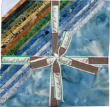 SALE Lake Life Batiks Stack Pack/Layer Cake by Kathy Engle for Island Batiks - 42, 10" X 10" Precut Batik Fabrics