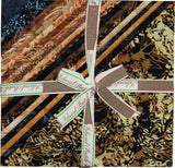 SALE River's Edge Batiks Stack Pack/Layer Cake by Kathy Engle for Island Batiks - 42, 10" X 10" Precut Batik Fabrics