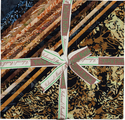 SALE River's Edge Batiks Stack Pack/Layer Cake by Kathy Engle for Island Batiks - 42, 10" X 10" Precut Batik Fabrics