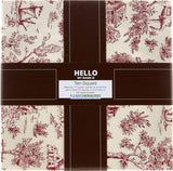 SALE Betsy's Basket Ten Squares/Layer Cake by Darlene Zimmerman for Robert Kaufman - 42, 10" X 10" Precut Fabric Squares