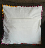 Boho Couch Cushion cover, Farmhouse pillow, gypsy pillow cover, designer pillow, xmas gift for her, boho accent pillow, boho pillow