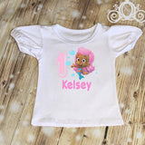Bubble Guppies Molly Birthday Onesie Set Personalized w Name & Number