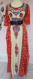 Red floral Bohemian Kaftans Summer Dress Beach Coverup Gypsy dress Boho dress Plus size dress Maxi Dress Beach dress Hippie Long Kaftans