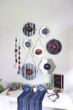 KISMET Design | 8" Blue Agate Hex Wall Clock