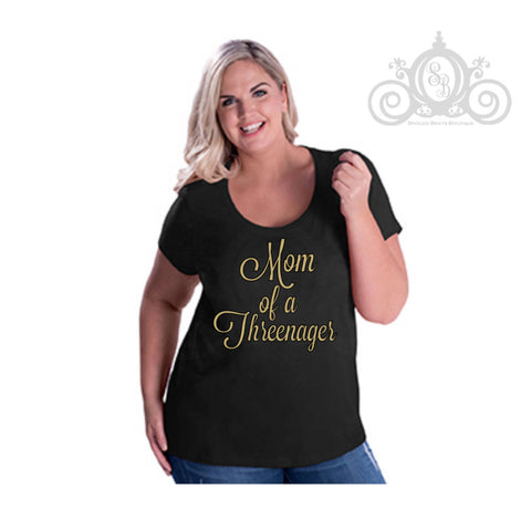 Mom of a Threenager Shirt