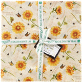 Follow the Sun 10 Karat Crystals/Layer Cake by Lisa Audit for Wilmington Prints - 42, 10 inches X 10 inches Precut Fabric Squares