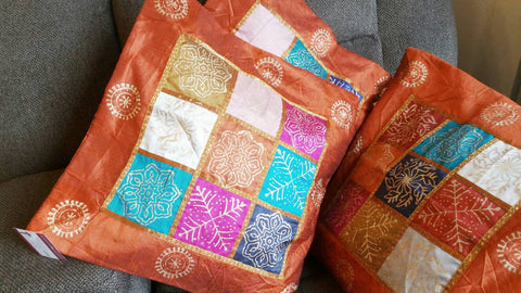 Luxury Pillowcase, hippie boho cushion, block print cushion, xmas gift for her, garden pillow, Couch Pillow, handmade, Indian Cushion