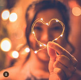 Party/Bulk Pack! 1 Meter/10 Feet Micro LED Fairy string light 1M/10 lights waterproof. Silver/Copper wire/ white light, warm white