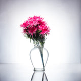 Submersible Pink Fuji Mums  Floral Wedding Centerpiece with Floating Candles and Acrylic Crystals Kit