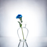 Submersible Blue Rose  Floral Wedding Centerpiece with Floating Candles and Acrylic Crystals Kit