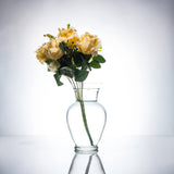 Submersible Ivory Rose  Floral Wedding Centerpiece with Floating Candles and Acrylic Crystals Kit