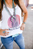cowgirl tank - southern girl tank - country girl - tri blend racerback tank - hard to handle - Graphic Tank - Womens Graphic Shirt