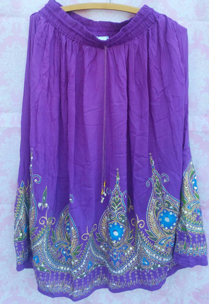 mini hippie skirt, bohemian girls skirt, hippie skirt, gypsy skirt, boho gypsy skirt, midi gypsy skirt, xmas gift for her, bohemian skirt