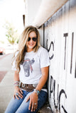 Cow Tee, Cow Shirt, Ranch, Cowgirl Shirt, Farm, Farm Life, Cow, Cow Love, Country Love Shirt , Hippie, Hipster Shirt , Rodeo,Hippie Cow