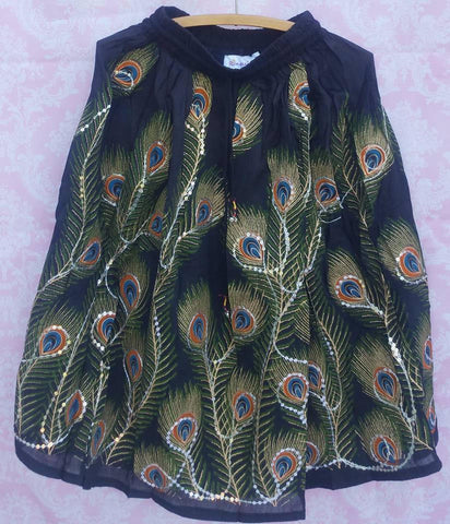 mini hippie skirt, bohemian girls skirt, hippie skirt, gypsy skirt, boho gypsy skirt, midi gypsy skirt, xmas gift for her, bohemian skirt