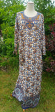 Hippie Long Kaftans, Bohemian Kaftans, Beach Coverup, Gypsy dress, xmas gift for her, Full sleeve caftan, Boho dress, Paisley kaftan
