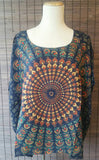 hippie gypsy tunic, gypsy style tunic, loose short tunic, tunic tops loose, loose crop top, bohemian style top, gypsy boho tunic