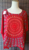 hippie gypsy tunic, gypsy style tunic, loose short tunic, tunic tops loose, loose crop top, bohemian style top, gypsy boho tunic