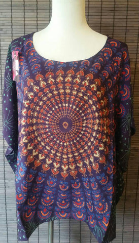 hippie gypsy tunic, gypsy style tunic, loose short tunic, tunic tops loose, loose crop top, bohemian style top, gypsy boho tunic