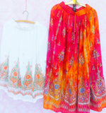 mini hippie skirt, bohemian girls skirt, hippie skirt, gypsy skirt, boho gypsy skirt, midi gypsy skirt, xmas gift for her, bohemian skirt