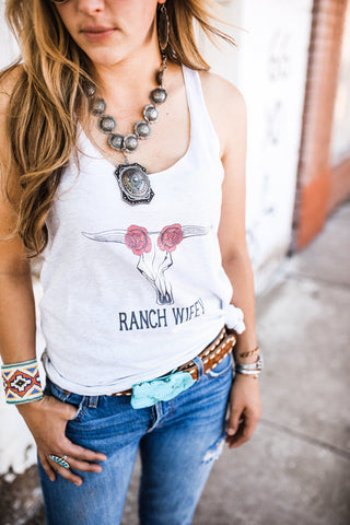 Ranch Wife, Ranch Style, Wife, Farm, Farm Life, Rodeo, Country, Western, Southwest, Ranch Tee, Ranch Life, Southern, Cow skull, Wifey