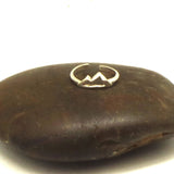 Silver Mountain Range Toe Ring