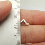 Silver Mountain Range Toe Ring