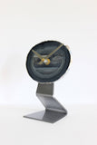 Gray Agate Desk Clock